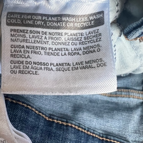 Levi's Blue Ankle & Cropped Jeans Size 4 - Picture 8 of 8